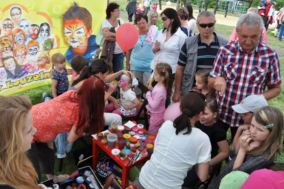 malování na obličej