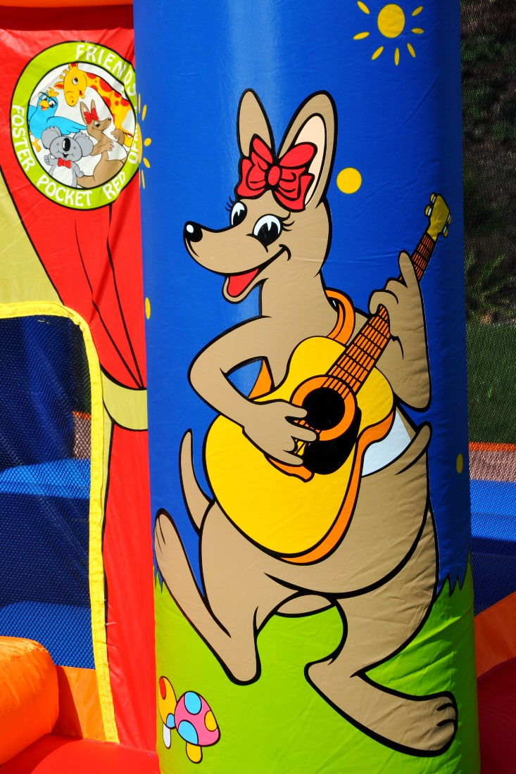 barevné skákací hrady happy hop