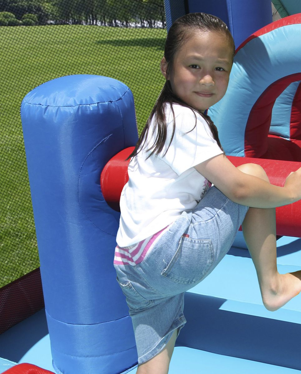 Happy hop racing fun bouncer