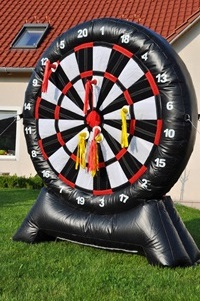 Veké nafukovací šipky na suchý zip