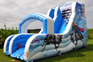 Velká nafukovací skluzavka Frozen Ledové království skákací hrad