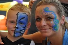 malování na obličej